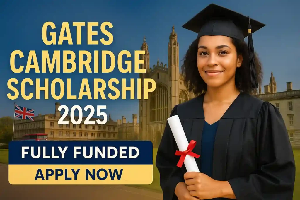 Gates Cambridge Scholarship 2025, Fully Funded UK Scholarship for International Students Gates Cambridge Scholarship 2025, Fully Funded UK Scholarship for International Students