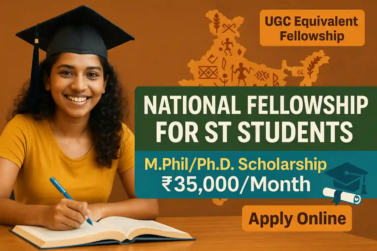 National Fellowship Scheme for ST Students 2025-26: Apply Online, Last Date National Fellowship Scheme for ST Students 2025-26: Apply Online, Last Date