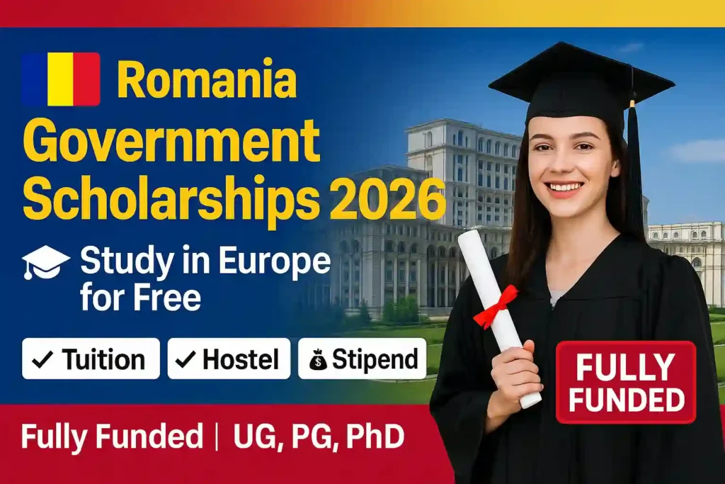 Romania Government Scholarships 2026 – Fully Funded Romania Government Scholarships 2026 – Fully Funded
